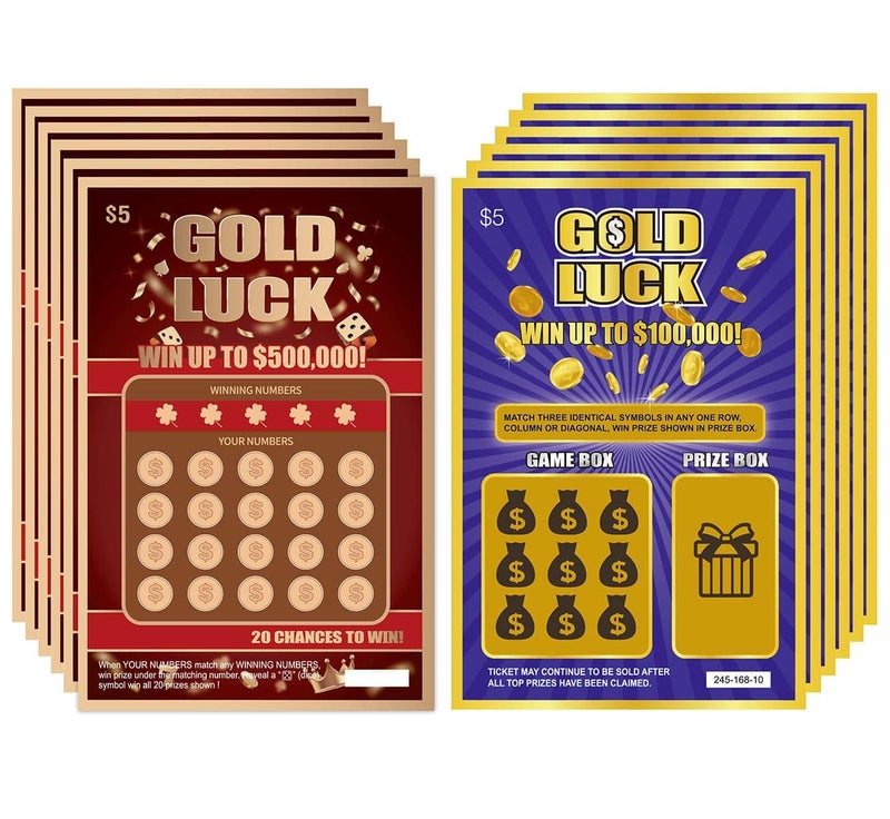 WINGKIND 12 Pack Pregnancy Reveal Scratch Off Cards - Fake Lottery Tickets - Creative Pregnancy Announcement Ideas - Image 1